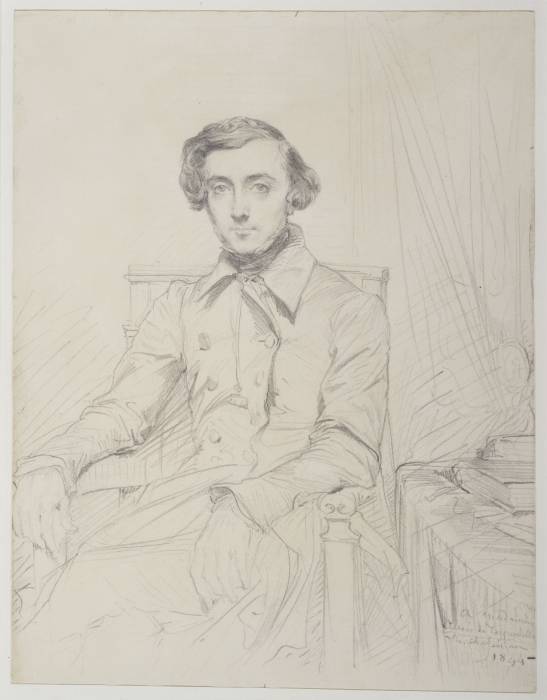 PORTRAIT D'ALEXIS DE TOCQUEVILLE PORTRAIT D'ALEXIS DE TOCQUEVILLE